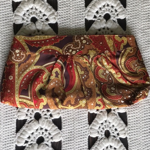 AMIC Accessories Paisley Silk Clutch Y2K - Picture 6 of 15